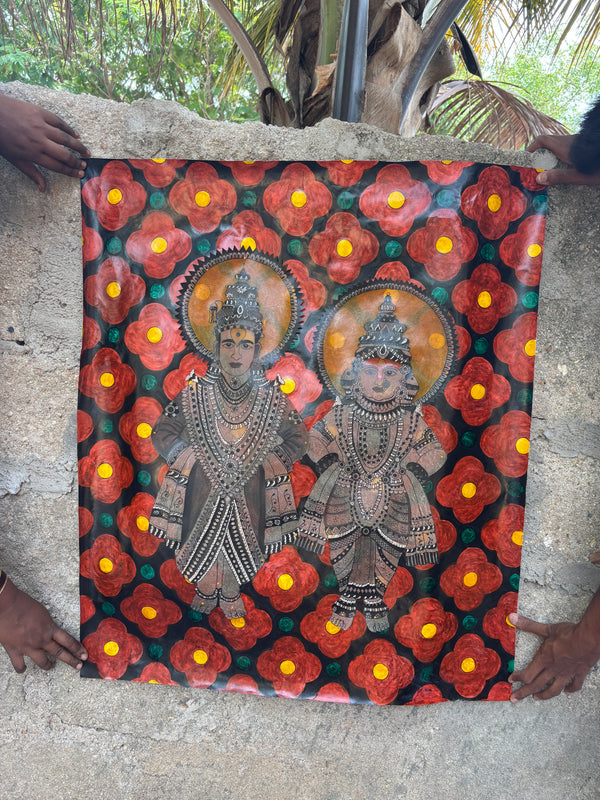Handmade Thodu Bommalata Wall Art