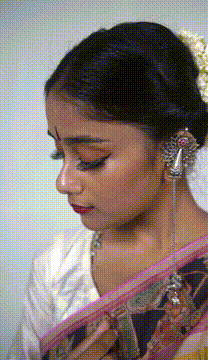 Vintage silver earring