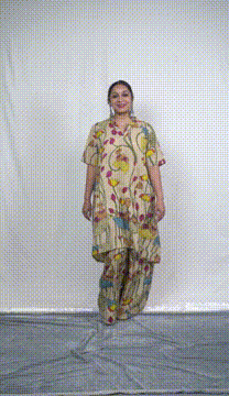 Ethnic hand made kurta pant set