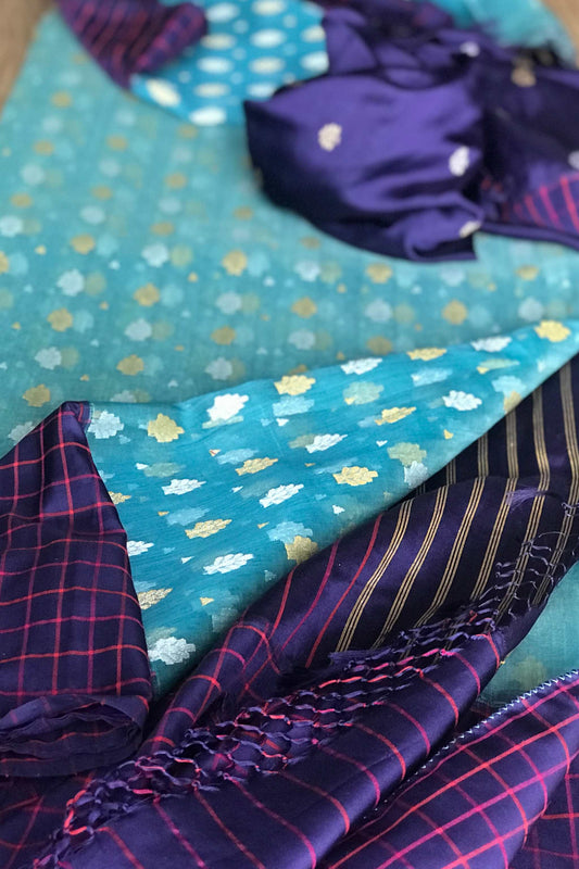 Handwoven Banarasi silk saree