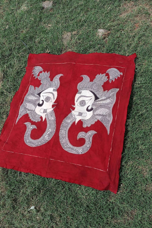 thentic handmade Indian mata ni pachedi wall art
