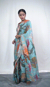 Designer silk saree