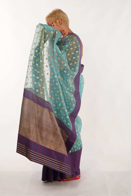Handwoven Banarasi sarees by Ayush Kejriwal
