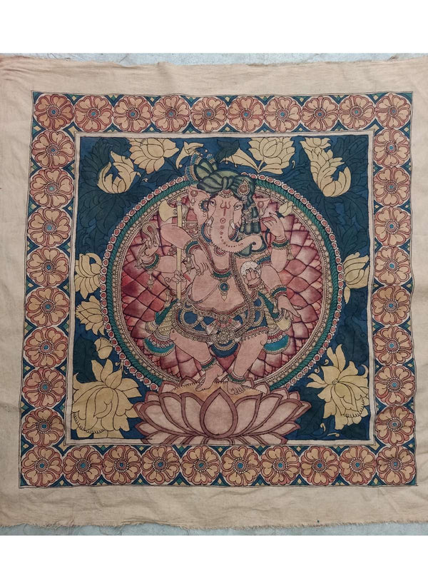 hand painted real pen kalamkari wall painting
