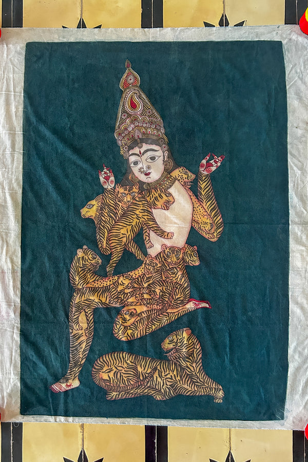 hand painted real pen kalamkari wall painting