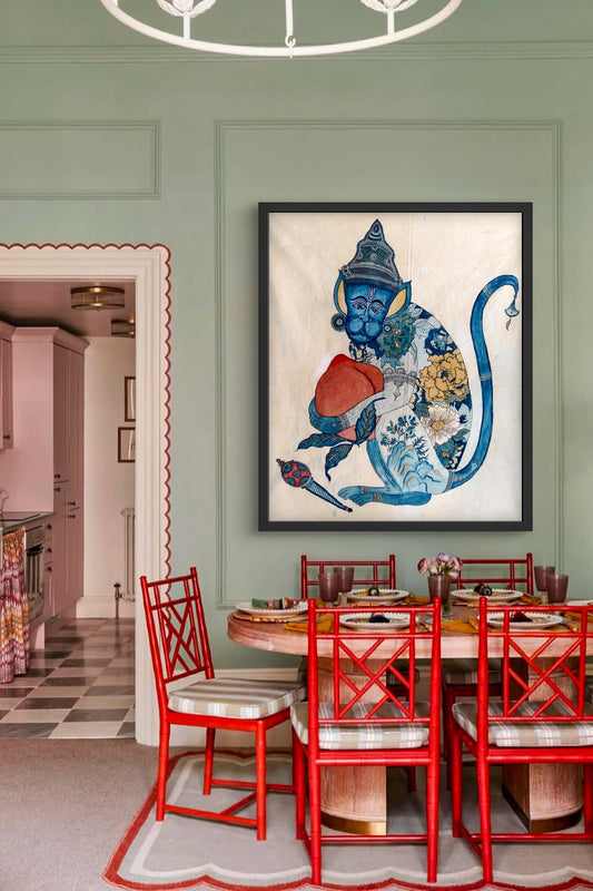 hand painted real pen kalamkari wall painting