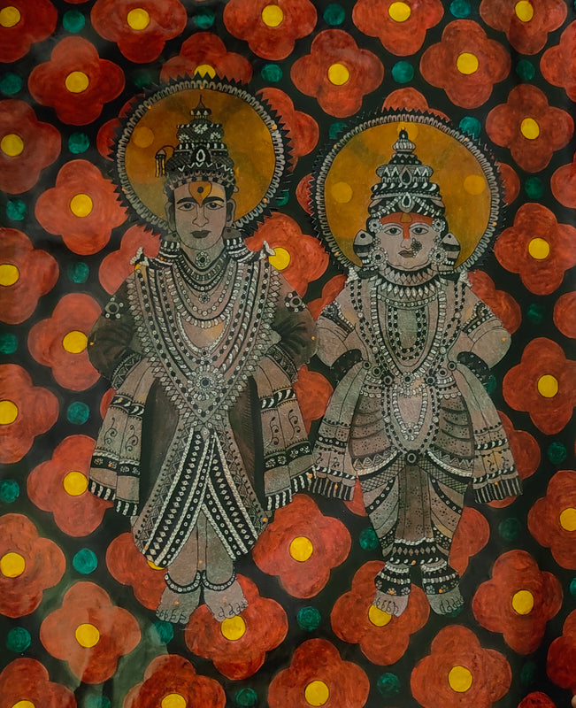 Handmade Thodu Bommalata Wall Art