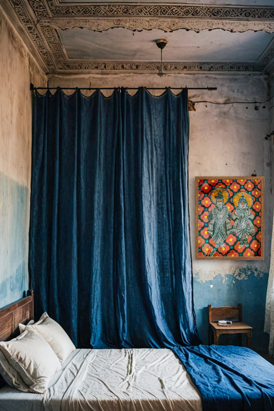Handmade Thodu Bommalata Wall Art