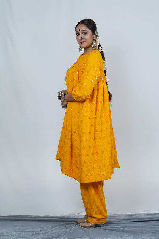 Indian ethnic kurta pant set