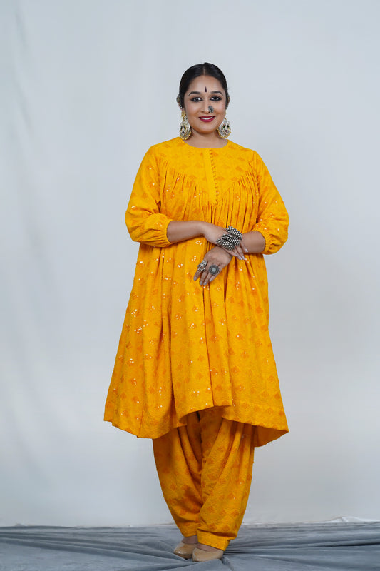 Indian ethnic kurta pant set