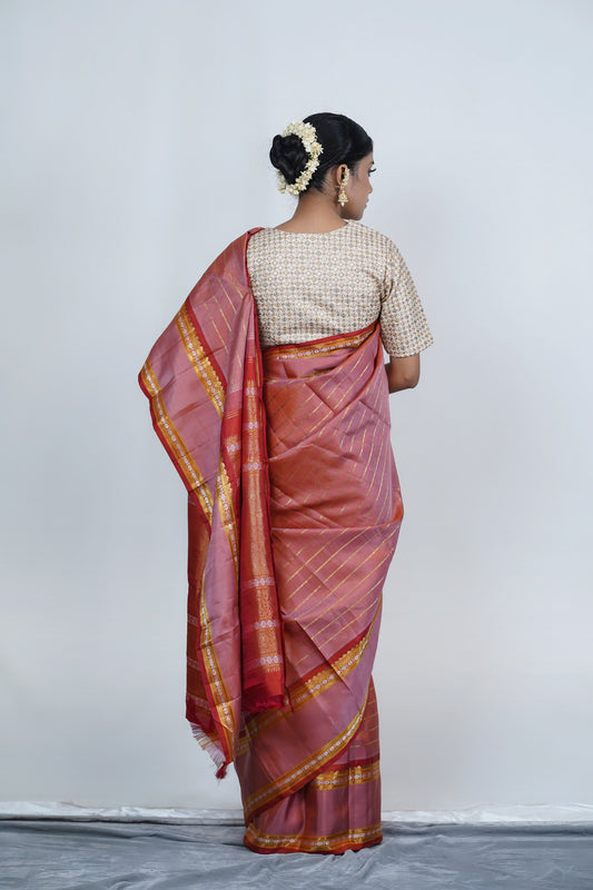 Designer Kanjiveeram silk saree
