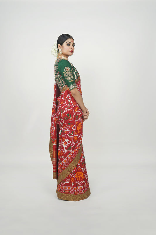 Indian ethnic wedding wear, Patan Patola