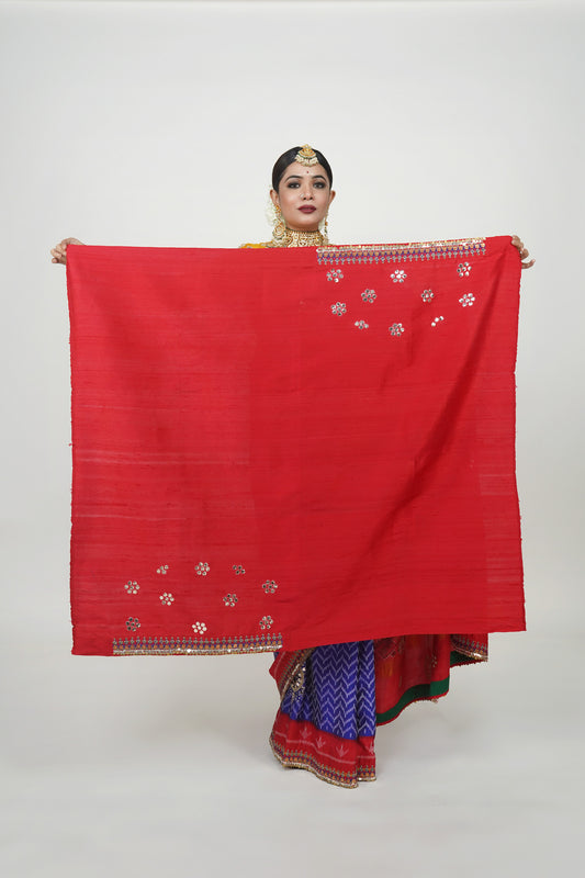 Patola Saree Blouse piece