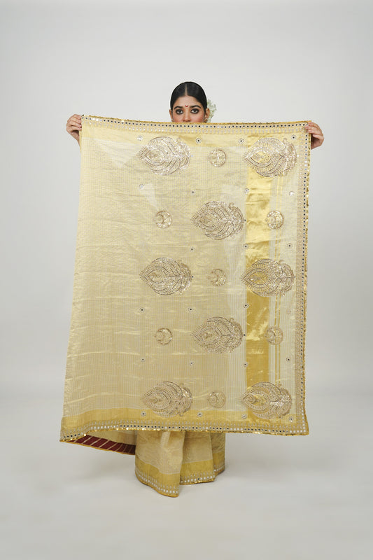 Handwoven designer Kanjeveeram silk saree