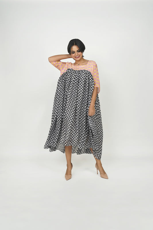 Printed frock