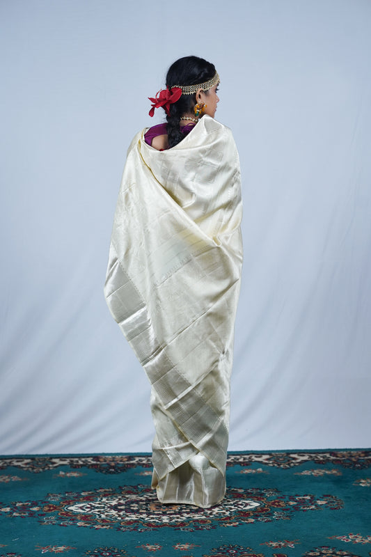 Handwoven Kanjiveeram silk saree