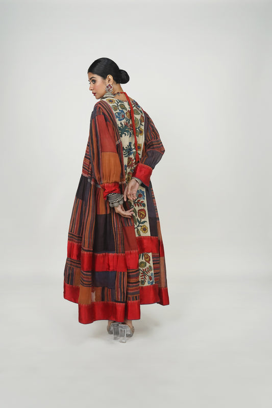 Handpainted Pen Kalamkari Kurta