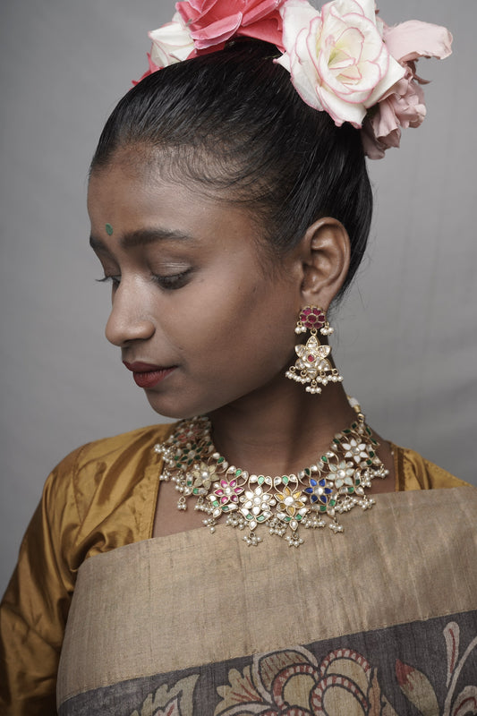 Wedding wear silver jewellery, Jewellery designed by AYUSH KEJRIWAL