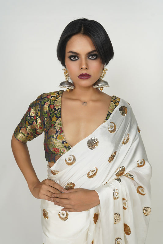 Designer Indian Jewellery, Statement silver earrings