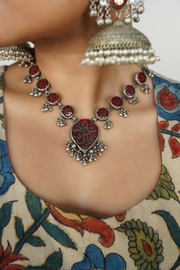 Silver Jewellery by Ayush Kejriwal, Vintage Silver Neckpiece