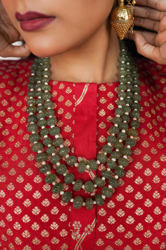 Wedding wear designer silver jewellery