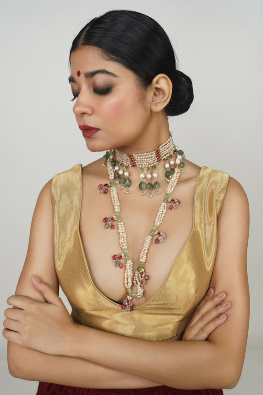 Handmade wedding wear designer silver jewellery