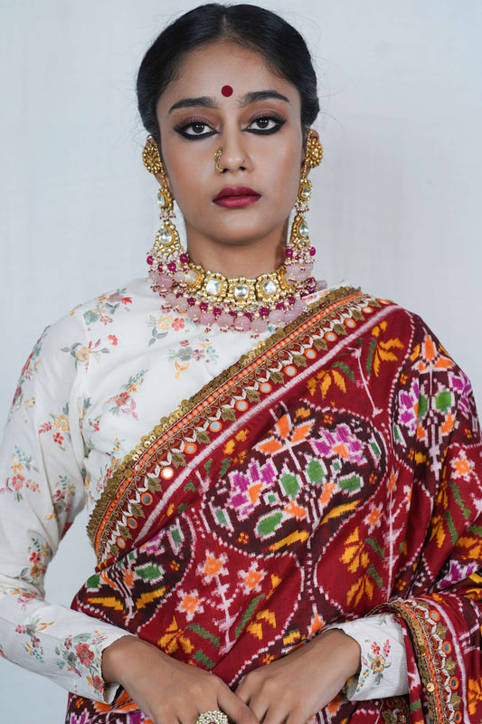 Real Patan Patola saree