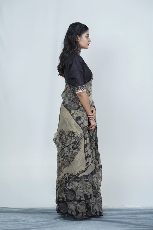 Kalamkari saree