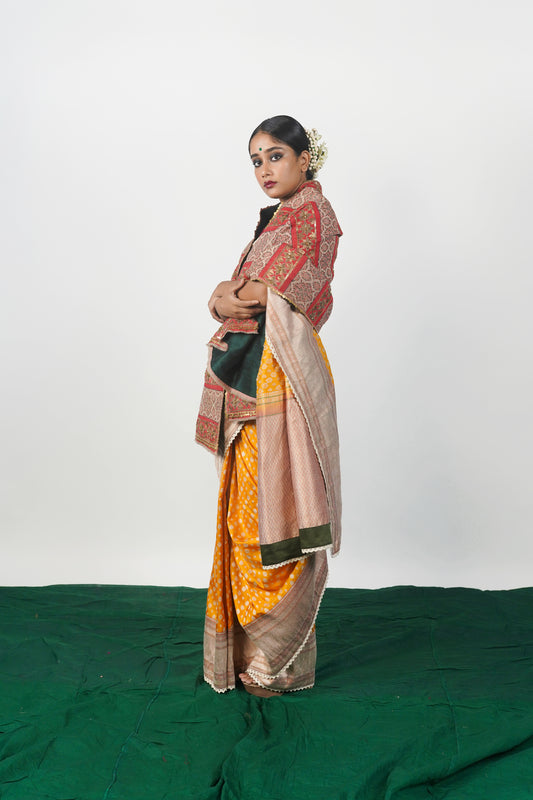 Handcrafted woolen shawl