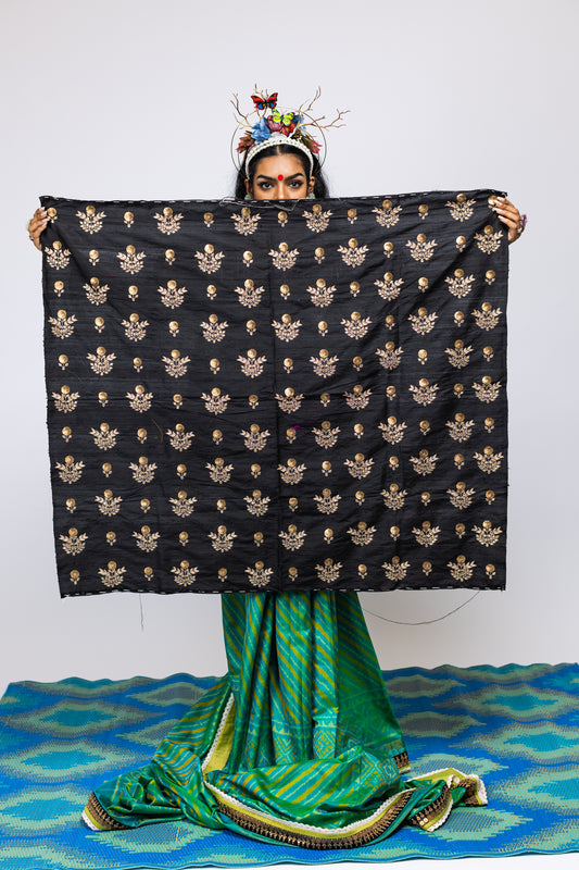 Designer saree blouse piece