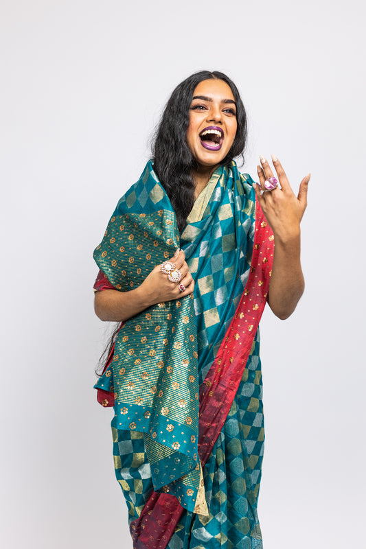 Wedding Wear Handwoven Chanderi Saree
