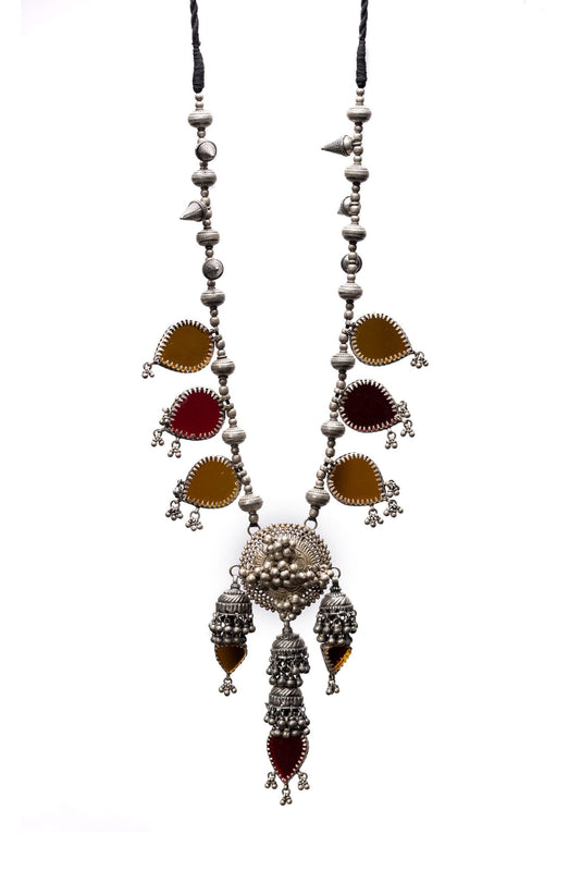 Indian Statement neckpiece made in silver