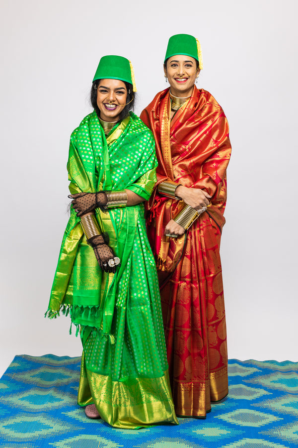 Kanjiveram Silk sarees by Ayush Kejriwal