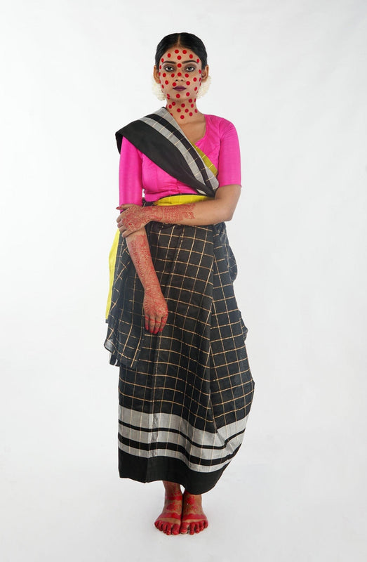 Handwoven Chanderi Silk Saree
