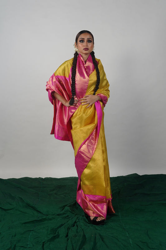 designer wedding wear kanjivaram saree