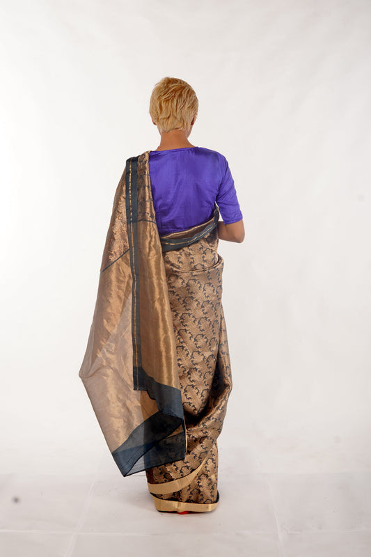 Handwoven Chanderi Silk Saree