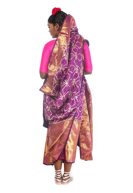 handwoven Kanjiveram silk saree