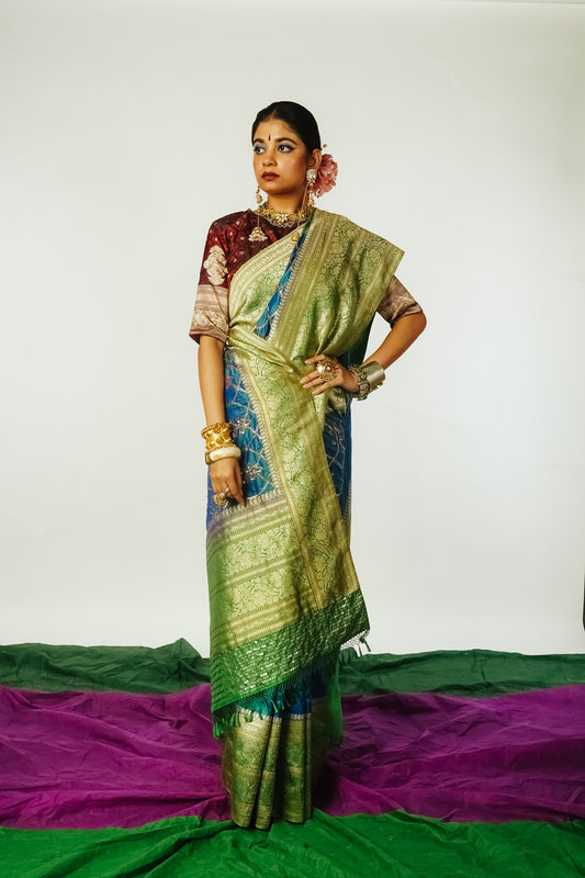 Designer Benarsi Silk Saree
