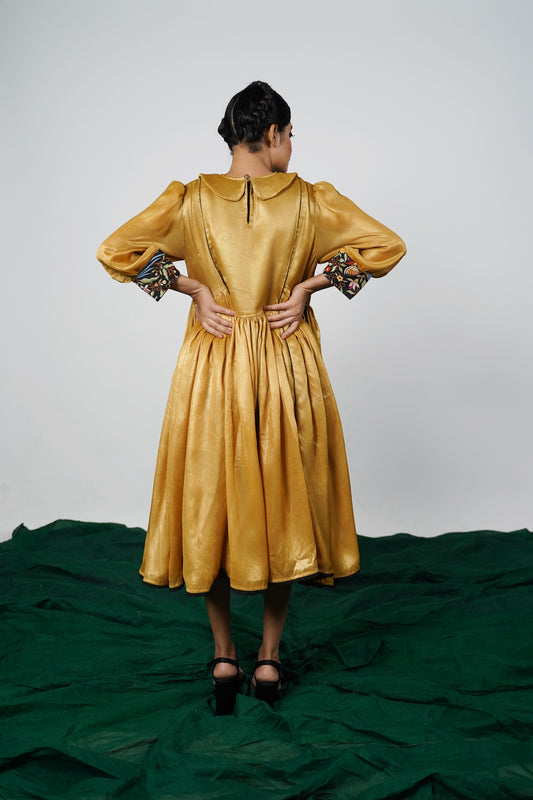 Golden dress