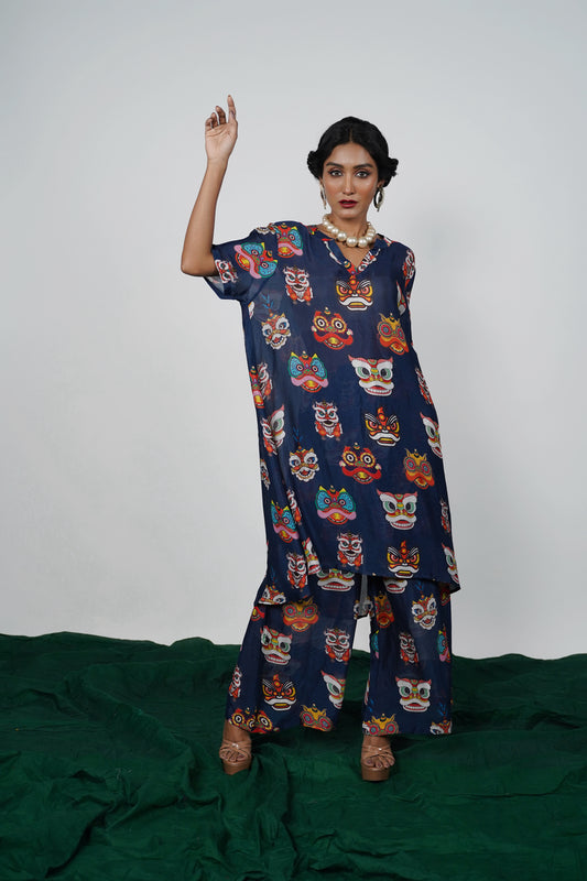 Printed Kurta and Pant set