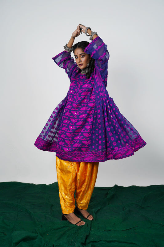 Silk Kurta Pant Set