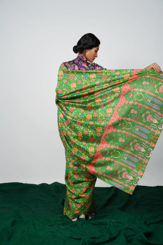 Printed Silk Saree