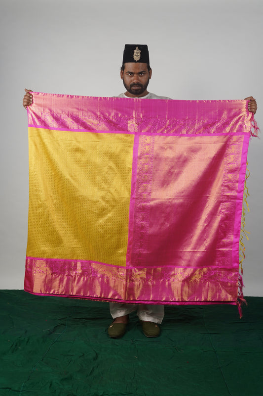 Kanjivaram Silk Saree by Ayush Kejriwal