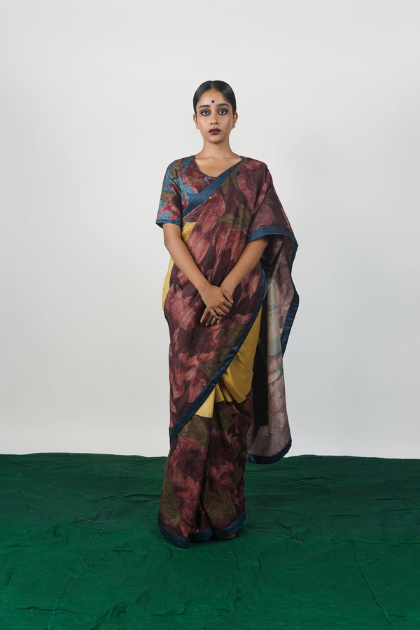 Authentic Kalamkari Saree