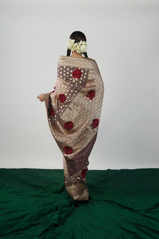 Designer Bandhani Saree