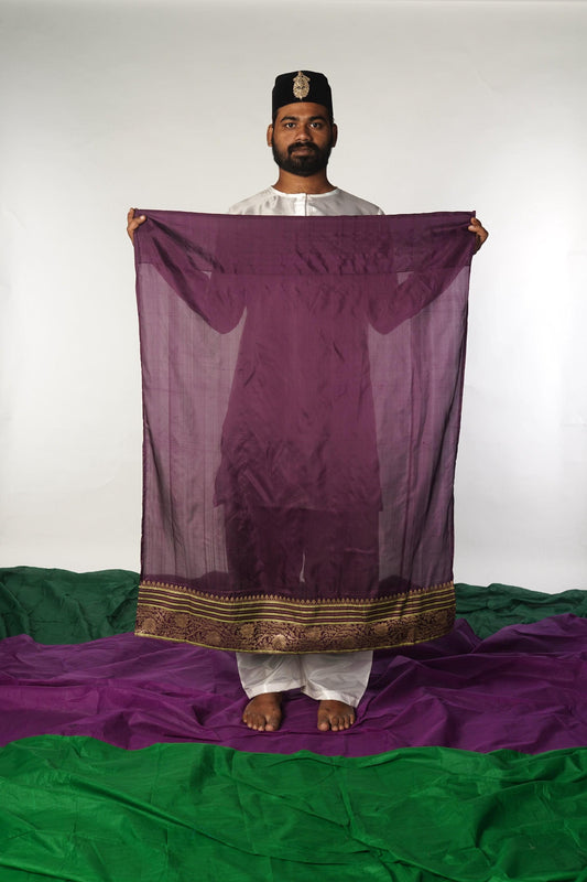 handcrafted banarasi brocade silk saree