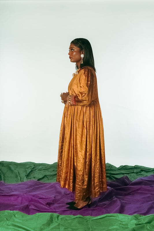 Handwoven Silk Dresses by Ayush Kejriwal