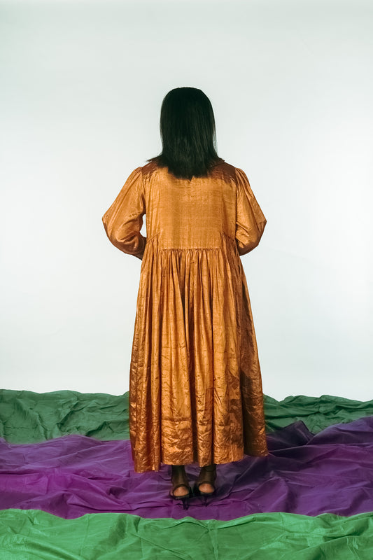Handwoven Silk Dresses by Ayush Kejriwal