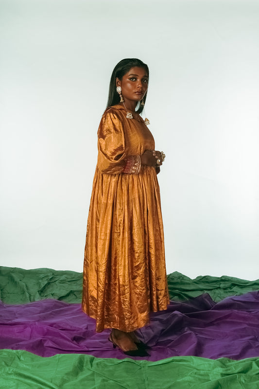 Handwoven Silk Dresses by Ayush Kejriwal