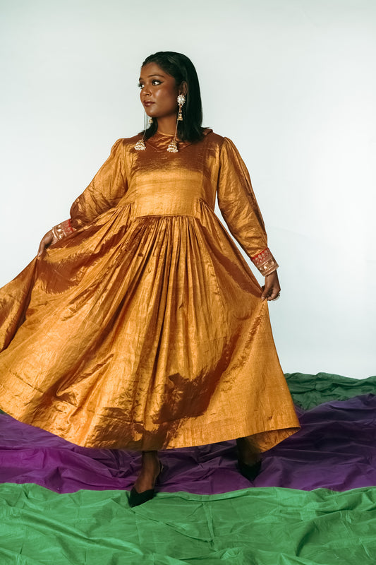 Handwoven Silk Dresses by Ayush Kejriwal